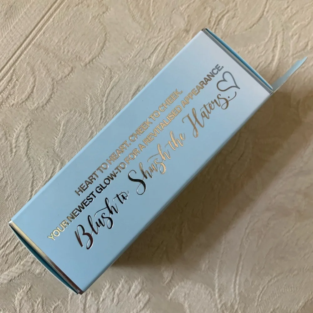 P. Louise x Mikayla The Cheek of It Liquid Cream Blush Very Violet BNIB